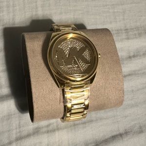 Michael Kors gold watch NWT